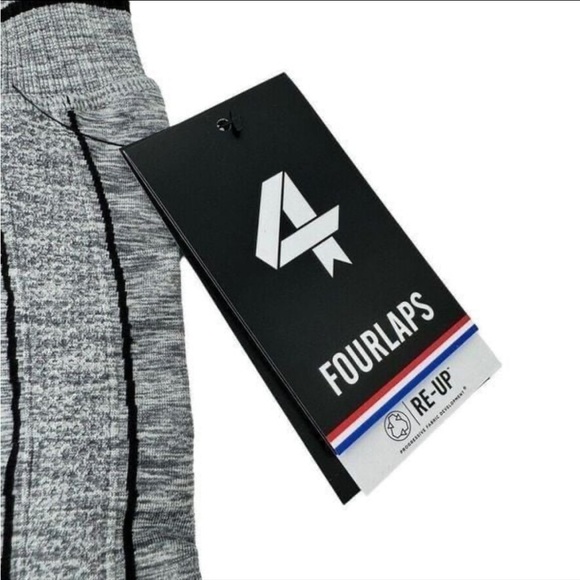 ❌CLEARANCE❌Fourlaps Aero Seamless Athletic Short 3” | Heather Grey | NEW/NWT☑️👟 - Picture 8 of 9